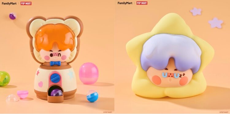 全家攜手POP MART「PINO JELLY」吐司扭蛋機、星星拍拍燈 9/16起限量登場