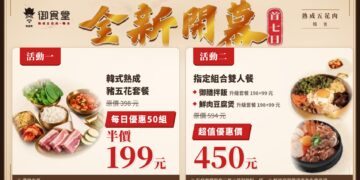 韓燒199元開吃 兩班家新品牌「御食堂」進駐百貨 72小時熟成豬五花半價搶客