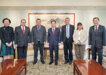 外交部常務次長葛葆萱午宴歡迎瓜地馬拉共和國審計總署審計長波德一行訪台