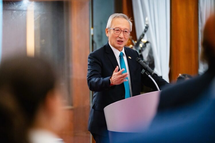外交部政務次長吳志中主持「歐洲重要價值夥伴計畫」歐洲官員團歡迎酒會 外交部政務次長吳志中主持「歐洲重要價值夥伴計畫」歐洲官員團歡迎酒會