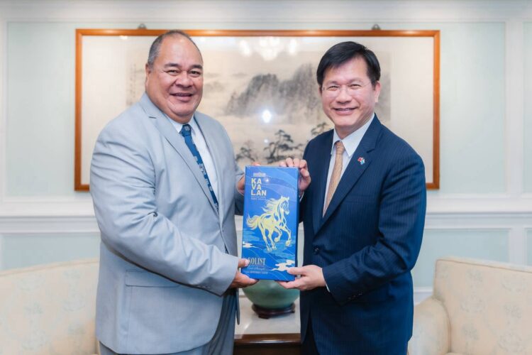 外交部長林佳龍午宴歡迎吐瓦魯國外交、勞工及貿易部部長帕納巴訪團