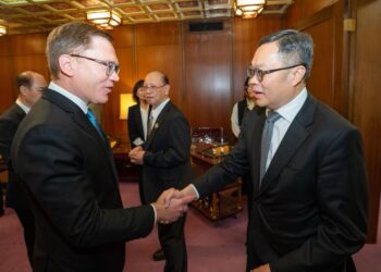 外交部誠摯歡迎美國堪薩斯州副州長陶然率團訪台