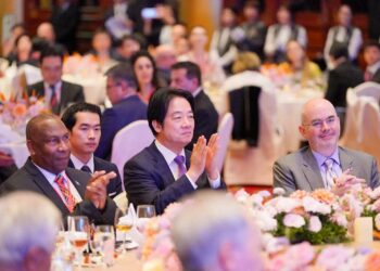 外交部舉辦以「堅韌民主，馳騁寰宇」為主題的「春宴」並邀請駐台使節代表共創新局
