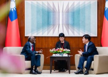 外交部長林佳龍接見索馬利蘭共和國內政暨國安部長安達拉一行