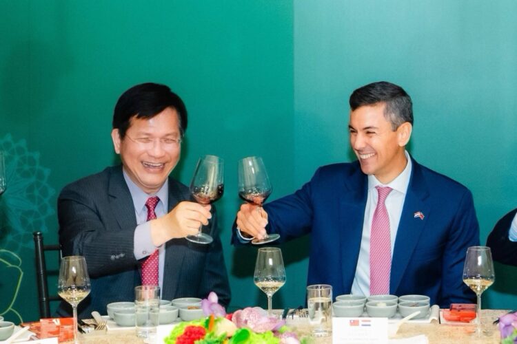 外交部長林佳龍晚宴歡迎巴拉圭總統貝尼亞國是訪問團及巴國企業團 外交部長林佳龍晚宴歡迎巴拉圭總統貝尼亞國是訪問團及巴國企業團