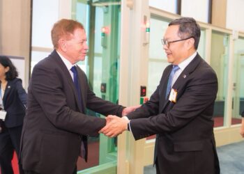外交部長林佳龍午宴歡迎瓜地馬拉共和國國會議長康特雷斯率領跨黨派議員團訪台
