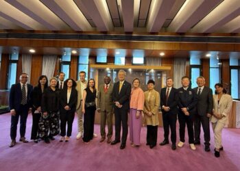 外交部政務次長吳志中午宴歡迎比利時聯邦眾議院議員團訪台