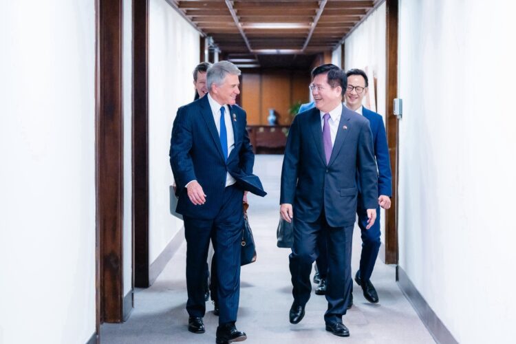 外交部長林佳龍設宴歡迎美國聯邦眾議院外交委員會榮譽主席麥考爾 外交部長林佳龍設宴歡迎美國聯邦眾議院外交委員會榮譽主席麥考爾