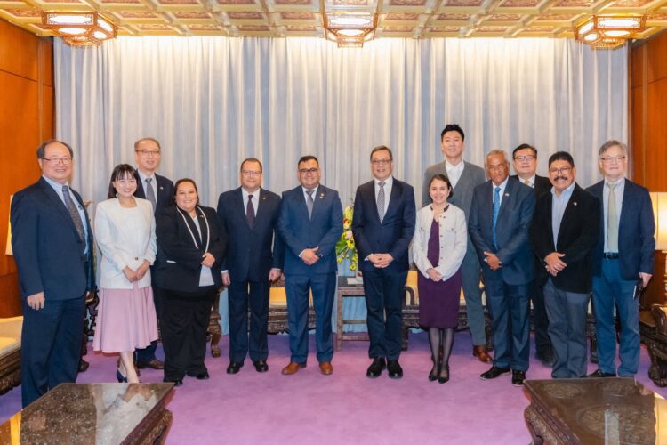 外交部政務次長陳明祺午宴歡迎瓜地馬拉交通部次長蘇利亞諾率團來台參加「2026智慧城市暨淨零城市展」 外交部政務次長陳明祺午宴歡迎瓜地馬拉交通部次長蘇利亞諾率團來台參加「2026智慧城市暨淨零城市展」