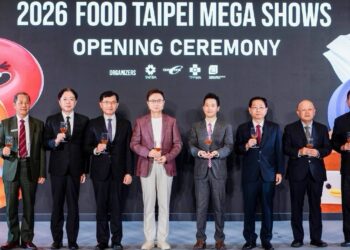 外交部常務次長葛葆萱出席「2026台北國際食品展」開幕活動