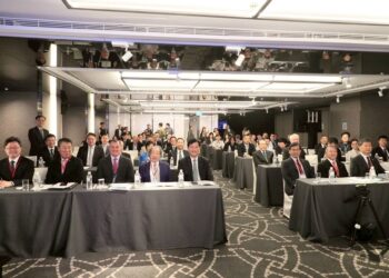 外交部長林佳龍出席「民主之盾」論壇，倡議強化第一島鏈全社會韌性與區域安全合作