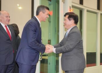 外交部誠摯歡迎巴拉圭共和國總統貝尼亞率團抵台國是訪問