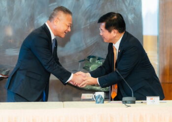 外交部長林佳龍接見日本維新會・中華民國（台灣）友好研討會台灣訪問團
