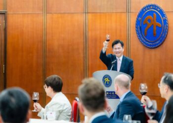 外交部長林佳龍晚宴歡迎歐洲議會波蘭籍保守黨團議員團