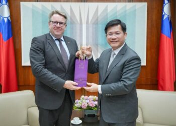 外交部長林佳龍歡迎德國基民/基社黨國會議員訪問團訪台
