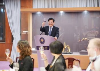外交部長林佳龍晚宴歡迎歐洲議會「安全暨防衛委員會」官方代表團