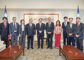 外交部政務次長陳明祺午宴歡迎瓜地馬拉共和國內政部長畢耶達一行訪台