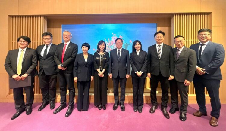 外交部政務次長吳志中午宴歡迎韓國跨黨派國會議員訪問團