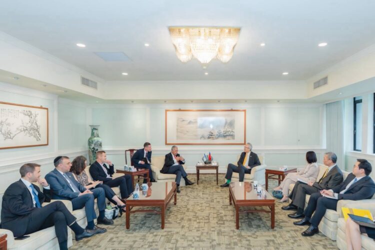 外交部政務次長吳志中設宴歡迎以色列國會跨黨派議員訪問團訪台 外交部政務次長吳志中設宴歡迎以色列國會跨黨派議員訪問團訪台
