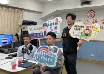 李晏齊協理攜手基隆市偵查隊、基隆廣播電台　共同推廣防詐識詐觀念