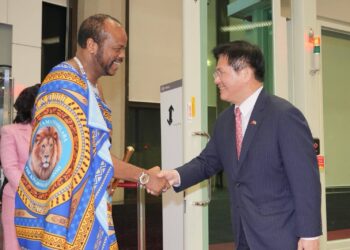 外交部誠摯歡迎史瓦帝尼王國國王恩史瓦帝三世率團訪台參加國慶大典