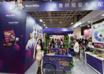 高敏敏營養師現身世界貓咪博覽會 愛是毛孩、營養毛孩、金牌鏟屎官三大品牌聯合展出