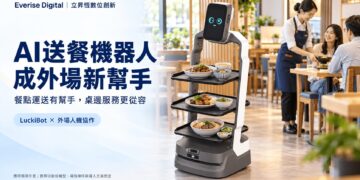 餐飲缺工不只缺廚師 AI送餐機器人成外場新幫手