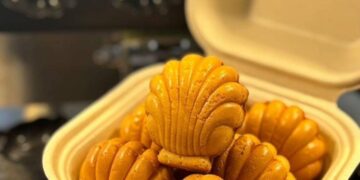 南屯雞蛋糕店從外帶點心變下午茶組合 甜鹹口味搭配茶飲、氣泡飲自由選