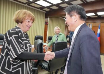 外交部長林佳龍接見「美國外交政策全國委員會」訪問團