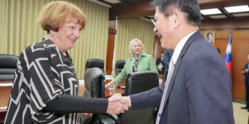 外交部長林佳龍接見「美國外交政策全國委員會」訪問團