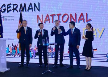 外交部政務次長吳志中出席「2026德國國慶酒會」