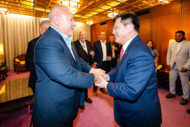 外交部長林佳龍款宴馬紹爾群島共和國天然資源暨商務部長慕樂,深化兩國經貿合作,攜手創造共同繁榮 外交部長林佳龍款宴馬紹爾群島共和國天然資源暨商務部長慕樂,深化兩國經貿合作,攜手創造共同繁榮