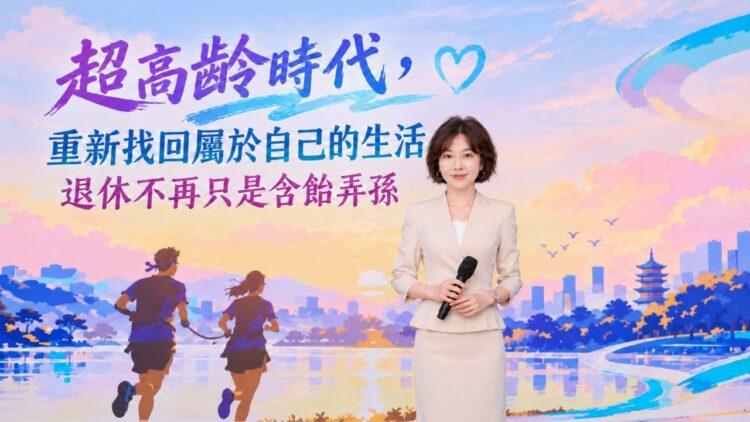 【專題報導】當退休不再只是含飴弄孫：超高齡時代，重新找回屬於自己的生活