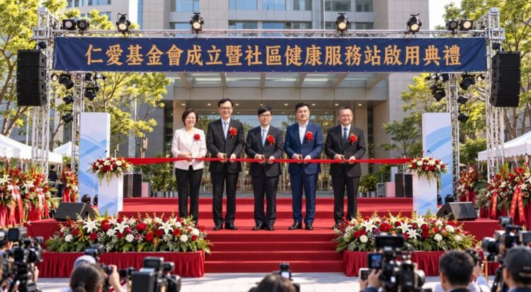 宋學仁提出全齡健康願景　成立仁愛基金會推動社區健康服務站