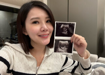 主播林佩潔有孕穿高跟鞋站2小時  發現出血急奔醫院安胎