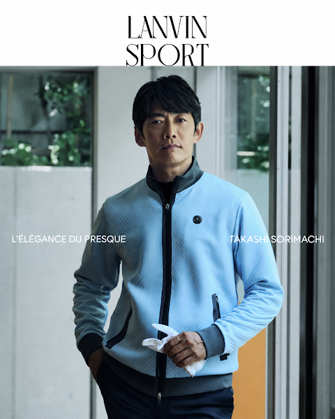 LANVIN SPORT全台首店插旗復興SOGO 反町隆史演繹法式高爾夫美學 LANVIN SPORT全台首店插旗復興SOGO 反町隆史演繹法式高爾夫美學