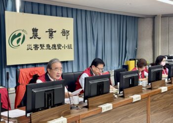 薔琵颱風逼近臺灣　農業部啟動防災整備　呼籲農漁民提前防颱