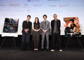 日本影帝堤真一現身電影《狂忘警探》放映！ 台灣美食聊到忘我導演1句話笑翻全場