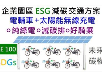 企業園區ESG電輔車減碳交通方案 提供業者減碳