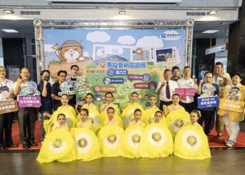 2023南投藝術旅圖展啟程  白爛貓與亞洲插畫協會七大畫師IP進駐福興溫泉遊客中心