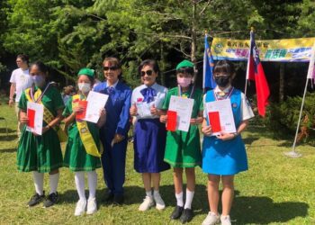 嘉義市慶祝女童軍節舉行築夢探索 森活趣 五感生態體驗活動