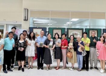 「斑城綠映」雄女展出  帶動學生對藝術美學與植物生態的認知