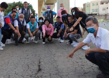 縣府自籌近900萬經費修繕土庫3道路 張麗善:讓每條道路都是安全回家的路
