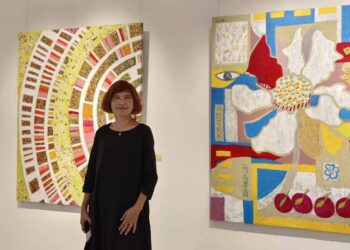 和高雄市西瀛畫會理事長邱筱惠談藝文愛好與使命