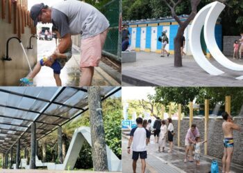 竹縣西濱消暑秘境 新月沙灣遊憩區設施全新開放