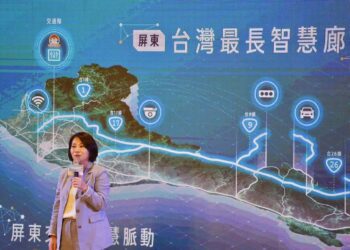 臺灣最長智慧廊道在屏東！ 創造未來交通的科技航程