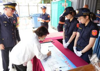 守護嘉義市逾半世紀 竹園派出所投入1億2851萬元經費異地重建 提升守護交通與治安動能