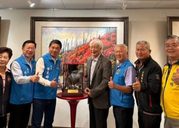 張秋臺榮獲「第十屆客家貢獻獎-終身貢獻獎」 苗縣長鍾東錦15日親訪恭賀