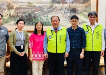 陳光復表揚菊島盃桌球錦標賽心肌梗塞搶救英雄