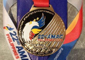 音樂、體育雙棲老師賴世清 亞洲盃長春田徑錦標賽得金牌